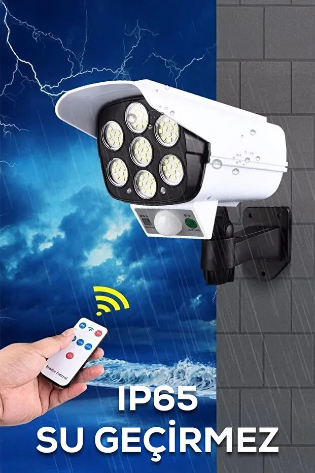 Kamera Görünümlü Solar LED Lamba Kamera Görünümlü Solar LED Lamba